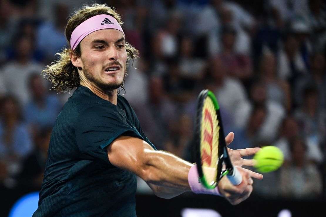 Stefanos Tsitsipas had no answers against Rafael Nadal in Melbourne. 