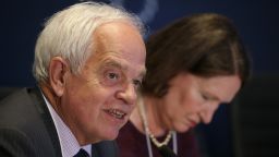 John McCallum attending a summit in New York in 2016 when he was the Canadian Minister for Immigration.