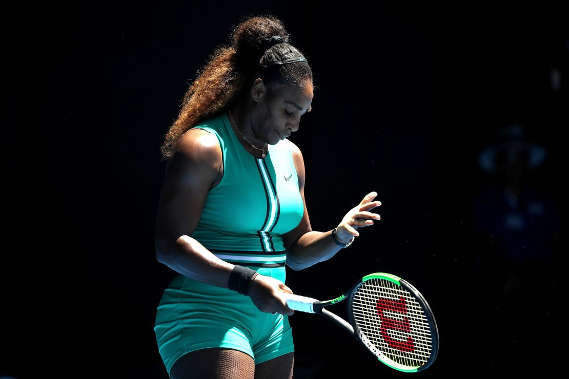 Serena Williams' last grand slam title came at the Australian Open in 2017. 