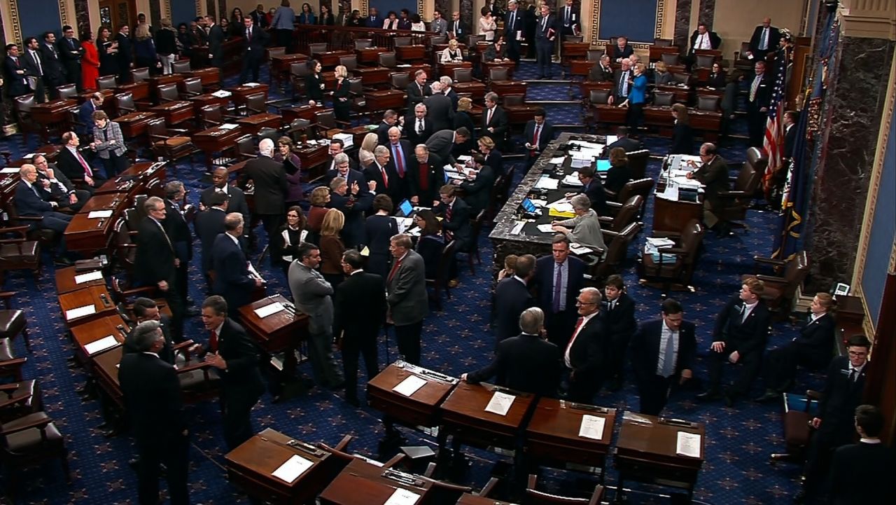 These senators crossed the aisle to vote for plans to reopen government