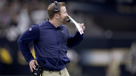 McVay's Rams have reached the playoffs twice in his tenure.