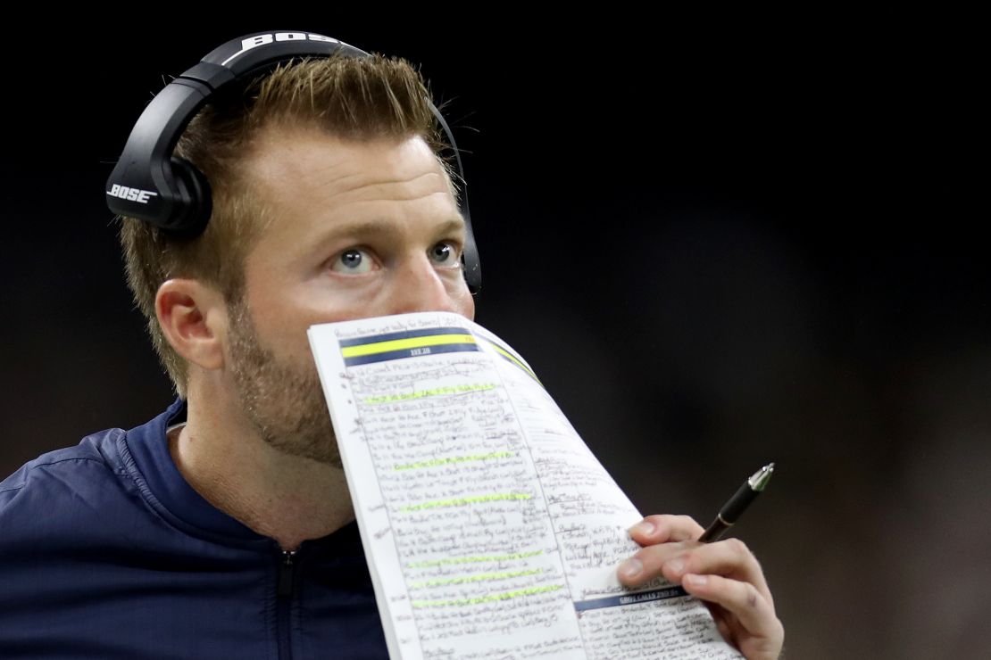 McVay's first Super Bowl comes against Bill Belichick, with whom the Rams coach says he's texted this season.