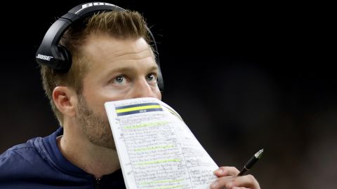 McVay's first Super Bowl comes against Bill Belichick, with whom the Rams coach says he's texted this season.