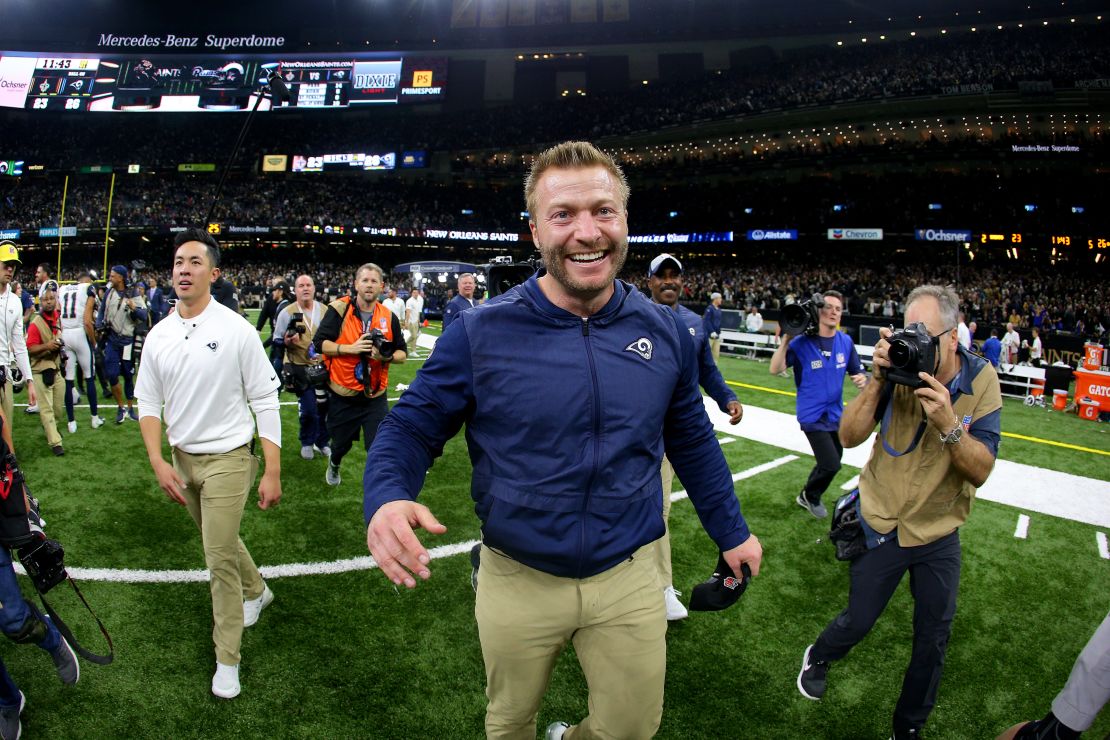 McVay's win against the Saints came a few days before his 33rd birthday.