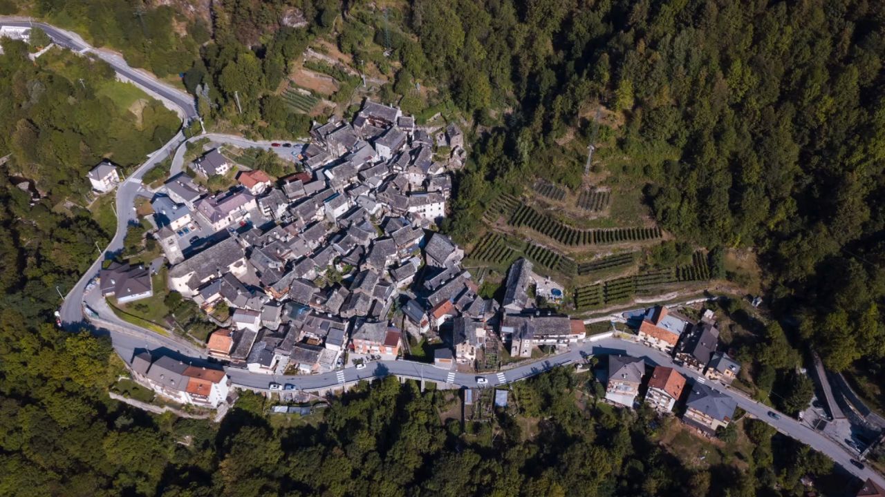 Abandoned italian towns