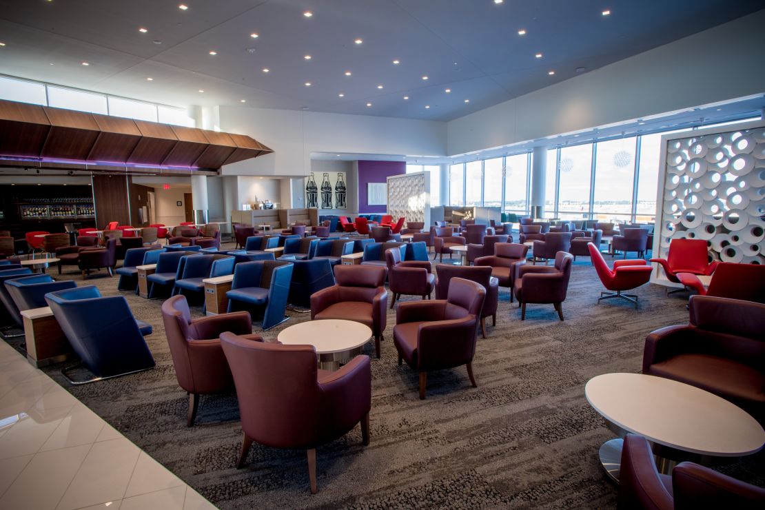 Delta Sky Club at Terminal B.