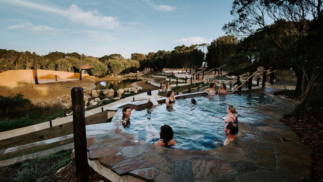<strong>Peninsula Hot Springs: </strong>A lavish network of more than 20 pools, waterfalls and hammams utilizing the region's mineral-rich geothermal water, the Peninsula Hot Springs recently completed an AU $13 million (US $9.5 million) expansion project.