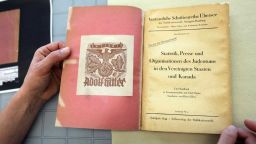 A 1944 Nazi book detailing the Jewish population in North America and once owned by Adolf Hitler has been acquired by Canada's national archive and library.