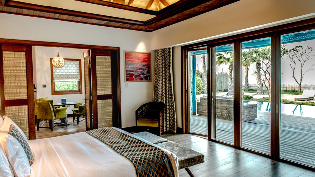 <strong>Rooms: </strong>Accommodation options range from 55-square-meter sea view rooms to 360-square-meter overwater bungalows with private infinity pools.