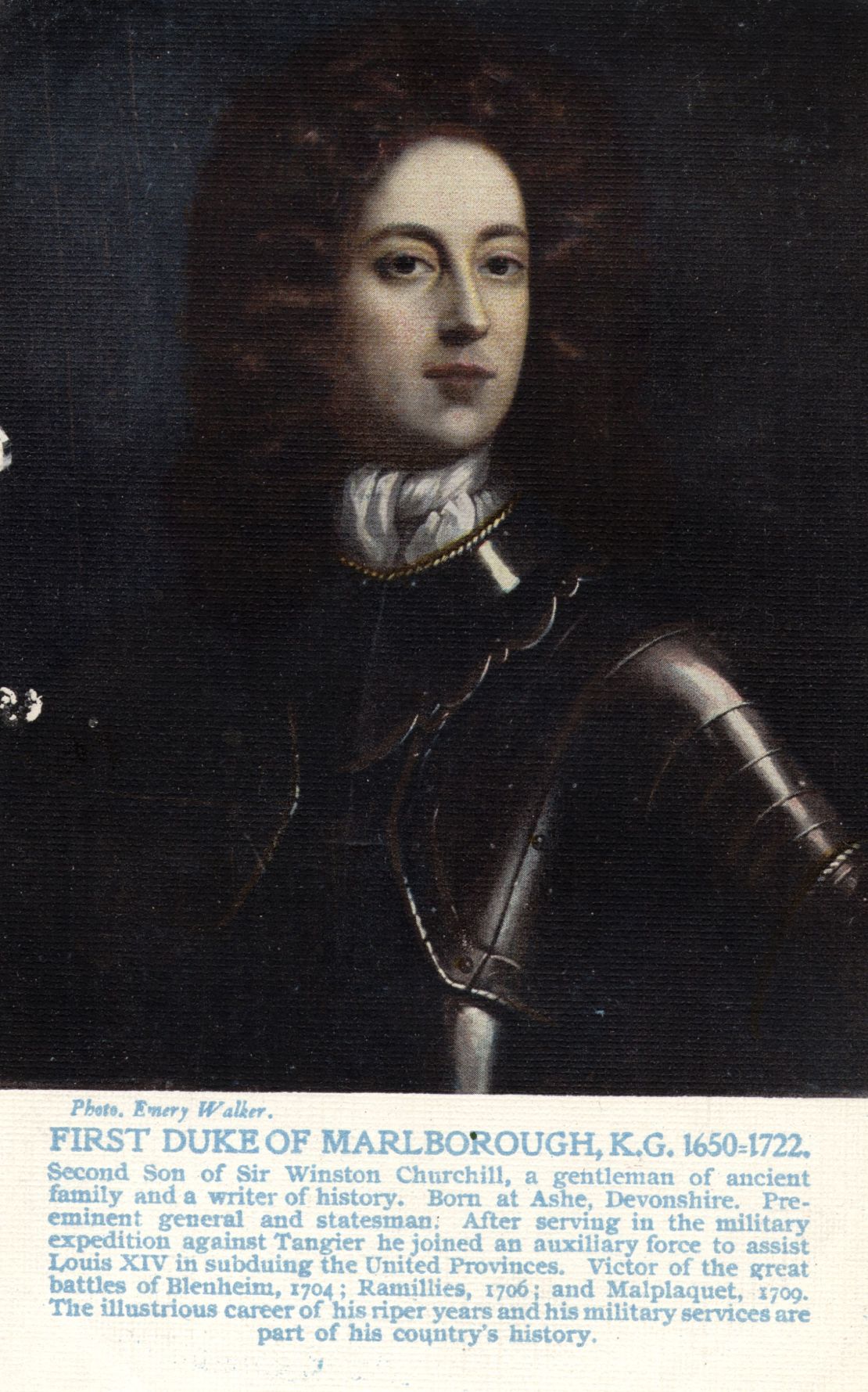 John Churchill, 1st Duke of Marlborough.