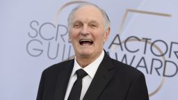 Alan Alda arrives at the 25th annual Screen Actors Guild Awards at the Shrine Auditorium & Expo Hall on Sunday, Jan. 27, 2019, in Los Angeles. (Photo by Jordan Strauss/Invision/AP)