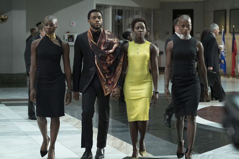 <strong>Best costume design:</strong> "Black Panther"