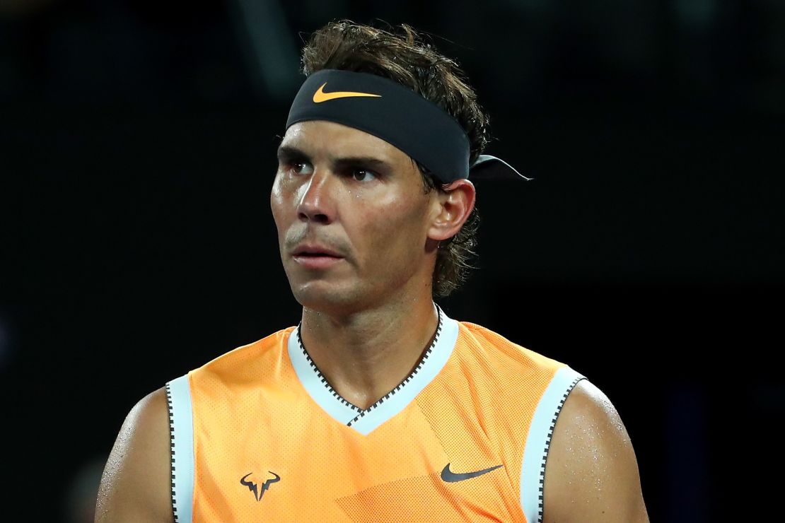 Rafael Nadal has now lost eight straight times to Novak Djokovic on hard courts. 