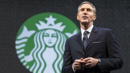 SEATTLE, WA - MARCH 18:  Starbucks Chairman and CEO Howard Schultz speaks during Starbucks annual shareholders meeting March 18, 2015 in Seattle, Washington. Schultz announced a 2-for-1 stock split, the sixth in the company's history, during the meeting. (Stephen Brashear/Getty Images)