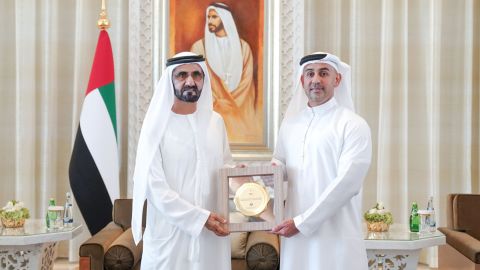 Award for Best Federal Entity Supporting Gender Balance went to the Federal Competitiveness and Statistics Authority and was received by director general Abdulla Nasser Lootah.