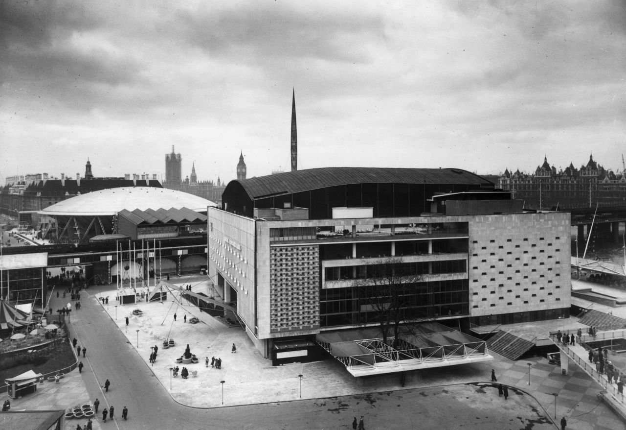 London's Royal Festival Hall in 1951.