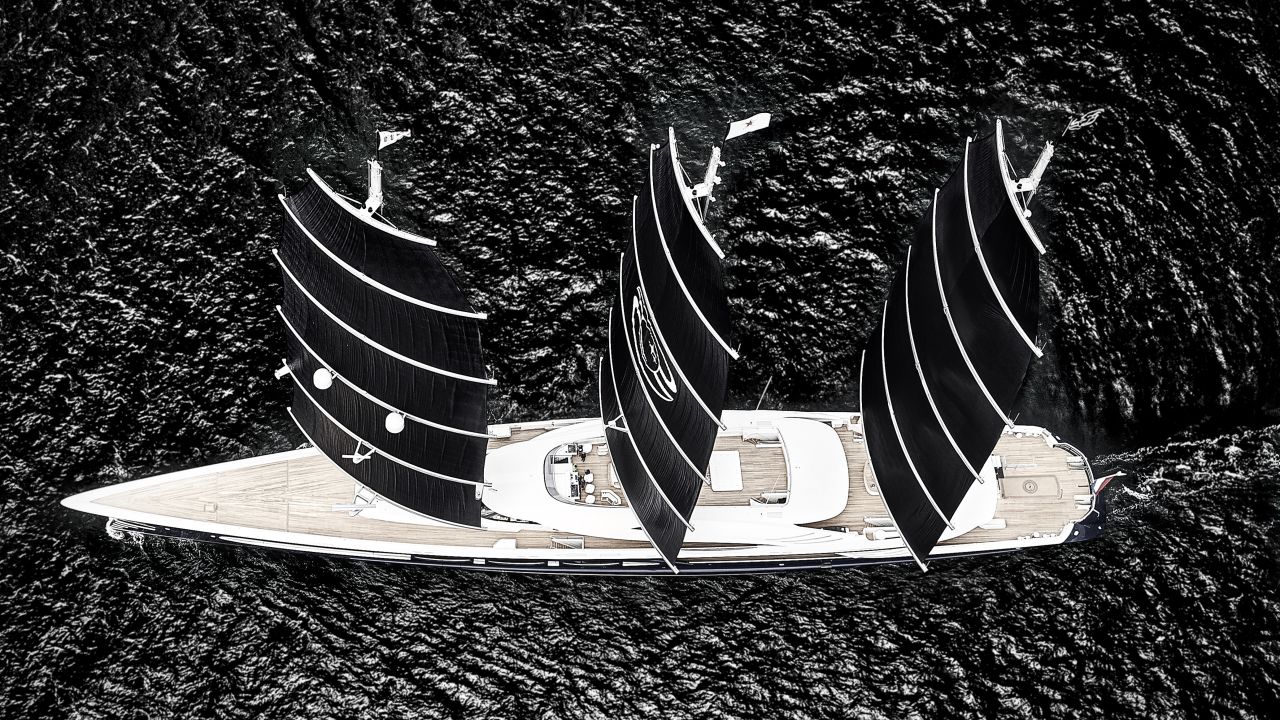 <strong>Big winner: </strong>Black Pearl won the Sailing Yacht of the Year and Sailing Yachts 60m and Above categories.