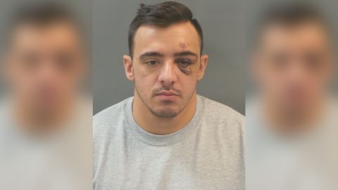 Nathaniel Hendren was taken into custody and booked Monday.