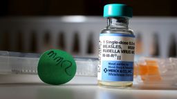 MIAMI, FL - JUNE 02:  A dose of measles vaccine is seen at the Miami Children's Hospital   (Photo illustration by Joe Raedle/Getty Images)