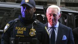 Roger Stone arrives for his arraignment, as part of the Robert Mueller probe, at the US District courthouse in Washington DC on January 29, 2019. (JIM WATSON/AFP/Getty Images)