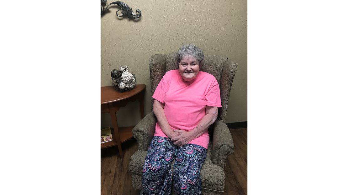 74-year-old Marilyn Spurlock says her depression has lifted now that she gets to help grant the wishes of her fellow nursing home residents. 