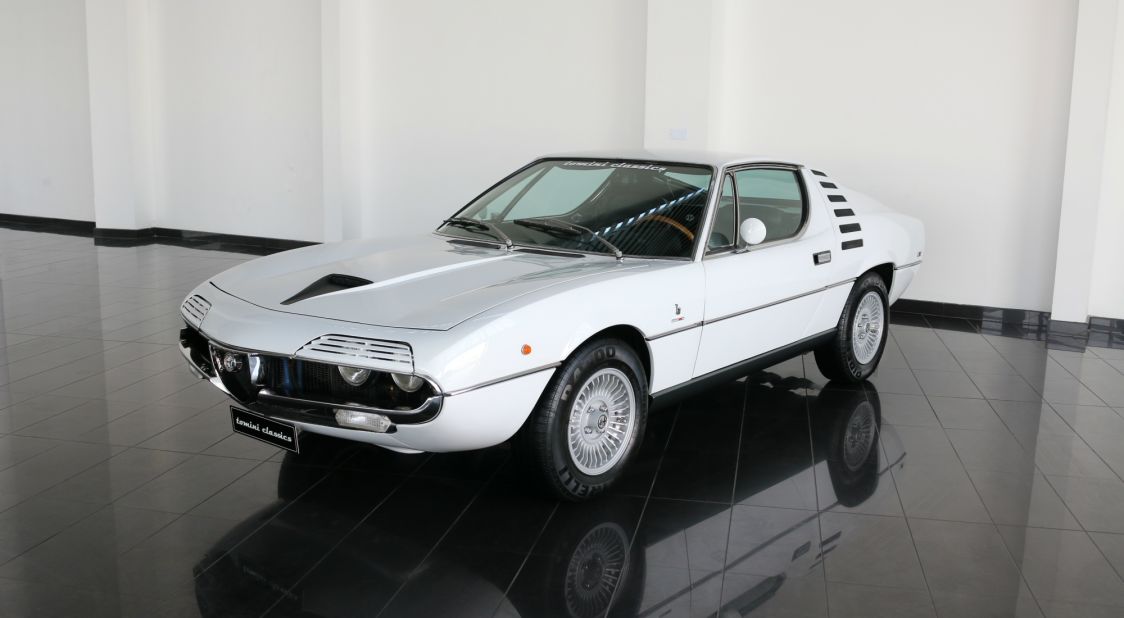 A concept car that jumped into reality, the Montreal was designed by Macello Gandini (also responsible for the Lamborghini Miura). Just under 4,000 were produced between 1970-1977, after two prototypes were debuted to critical acclaim at the 1967 Montreal World Expo. Nominated by Tomini Classics.