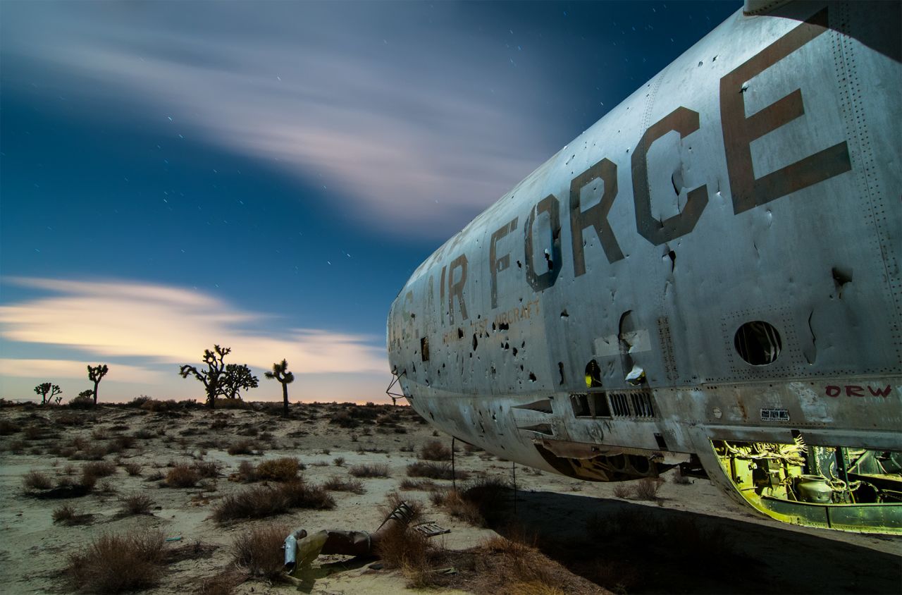 "US Air Force" (2013) taken in the Mojave Desert, California.