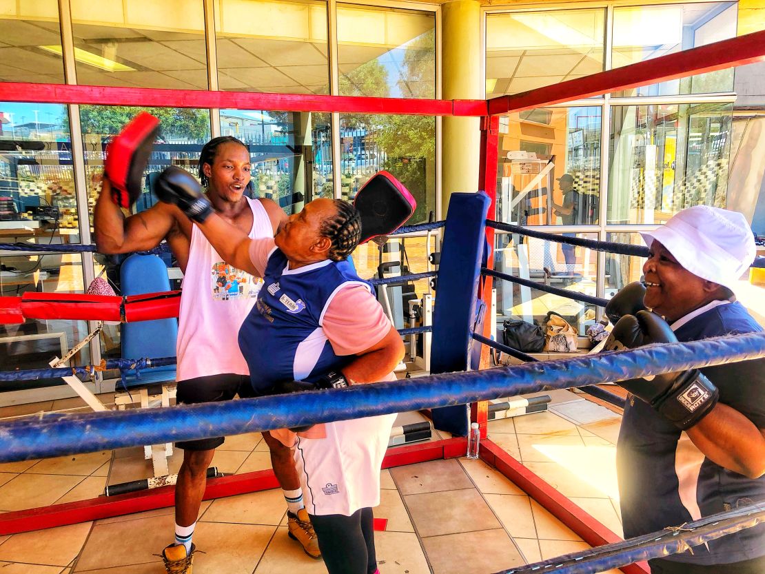 The boxing grannies have been coming to a gym on the outskirts of Johannesburg twice a week since 2014.