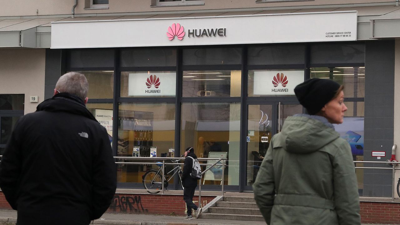 A Huawei store in Berlin. Germany and other countries are stepping up scrutiny of the Chinese company as the US government warns against using its equipment in 5G networks.