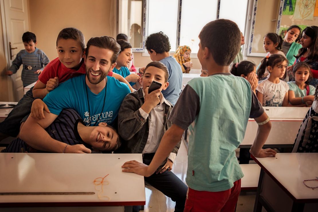 After Syria's civil war broke out, Anthony Brahimsha traveled to refugee camps where he saw firsthand the severity of malnutrition among children.