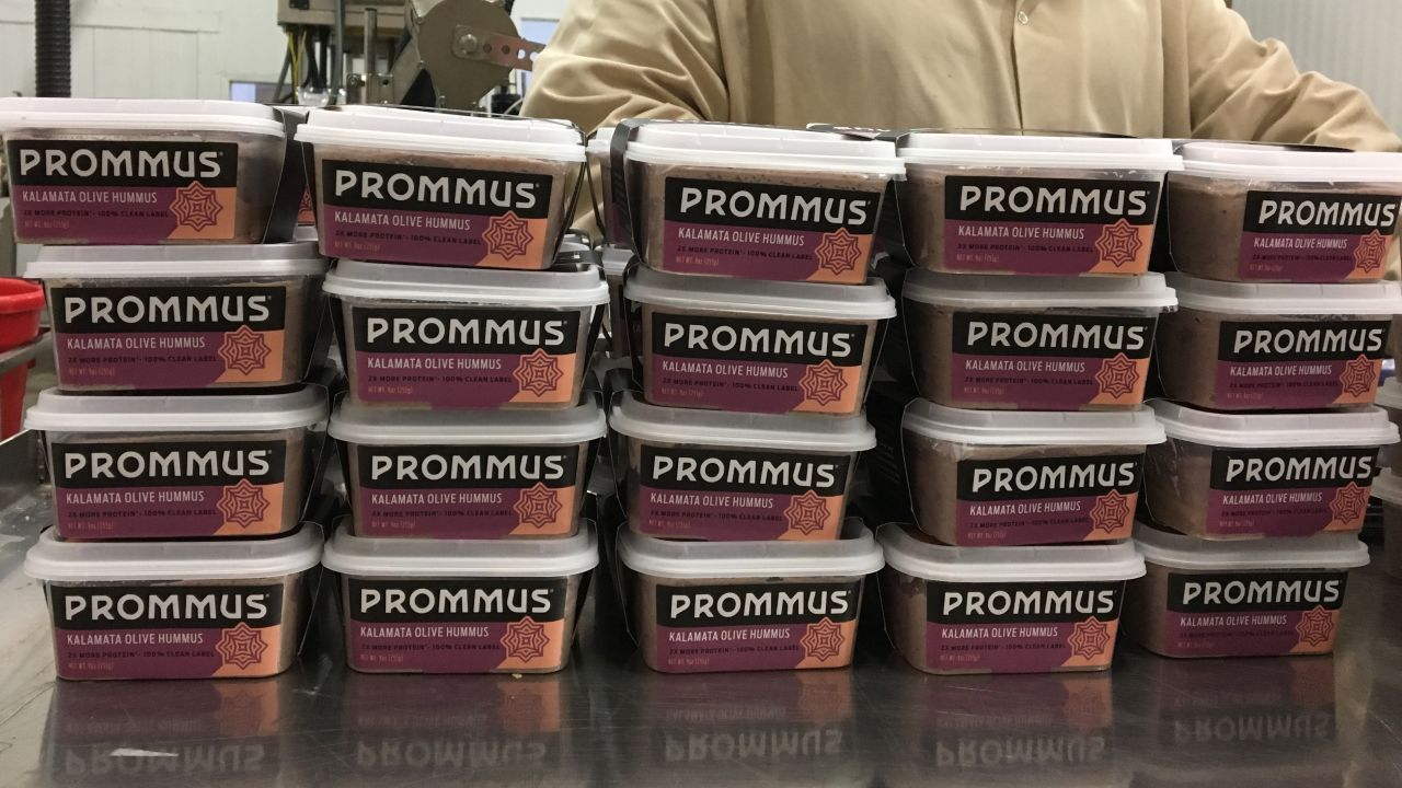 Brahimsha launched his Prommus in 2016. The hummus is based on his Syrian grandmother's recipe.