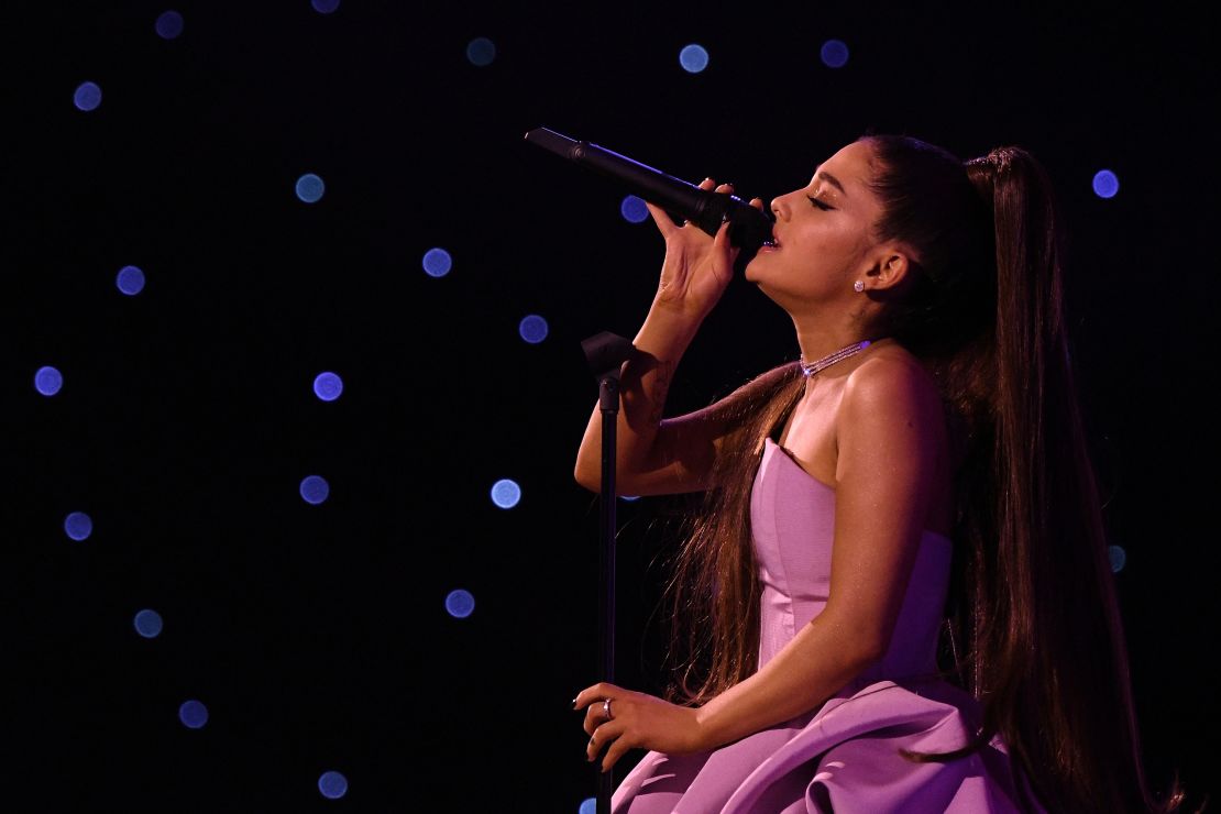Ariana Grande apologized for a video of her licking a doughnut.