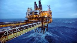 A section of the BP Eastern Trough Area Project (ETAP) oil platform is seen in the North Sea, around 100 miles east of Aberdeen in Scotland February 24, 2014. REUTERS/Andy Buchanan/pool/File Photo