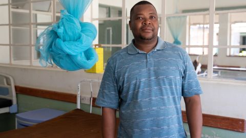 Dr. Itai Natibiri is one of the two doctors at Neshuro District Hospital.