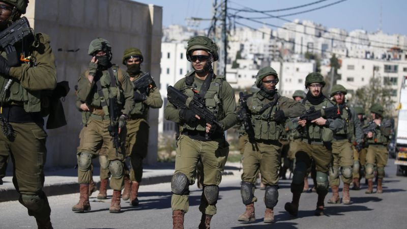Five Israeli Soldiers Charged With Beating Two Palestinian Detainees Cnn 7593