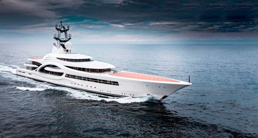 <strong>On board Anna: </strong>Another yacht that just breaches the 100-meter mark is Anna -- a 100-meter yacht built in 2018 by Dutch shipyard Feadships.
