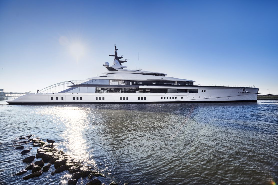 Oceanco's 2018 ship Project Bravo is 109 meters long.