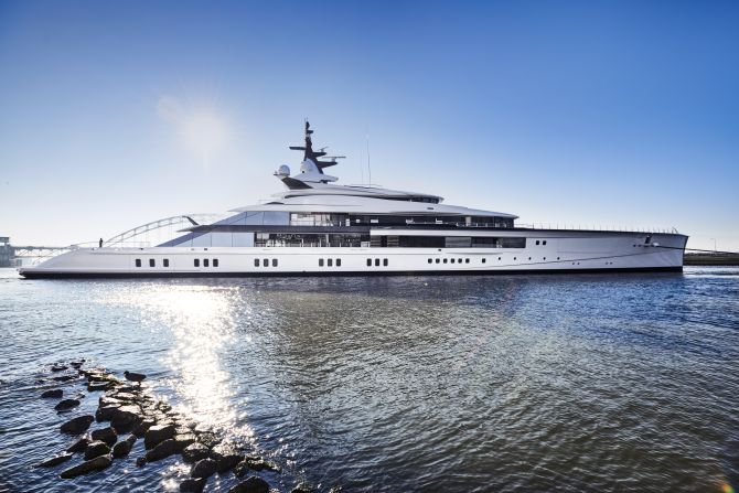 <strong>Sizing up</strong>: The team from superyacht shipyard Feadship agrees that the number of supersize yachts is increasing. Pictured here: Oceanco's Project Bravo. 