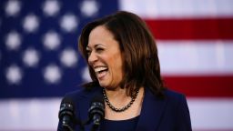 U.S. Senator Kamala Harris launches her campaign for President of the United States at a rally at Frank H. Ogawa Plaza in her hometown of Oakland, California, U.S., January 27, 2019.  REUTERS/Elijah Nouvelage     TPX IMAGES OF THE DAY