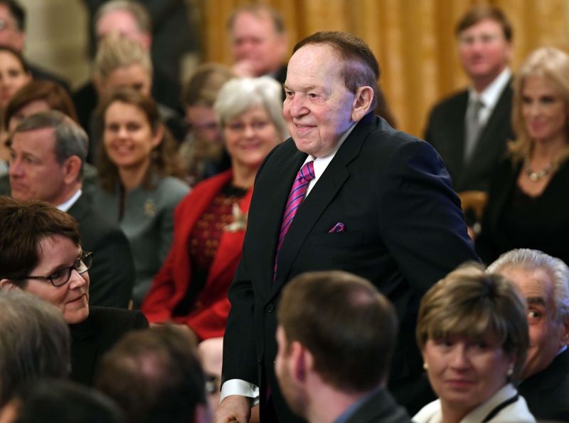 Casino Mogul And Republican Donor Sheldon Adelson Undergoes Cancer ...