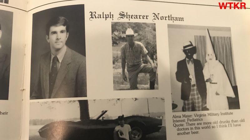 Virginia governor apologizes for 'racist and offensive' costume in photo showing people in blackface and KKK garb | CNN Politics