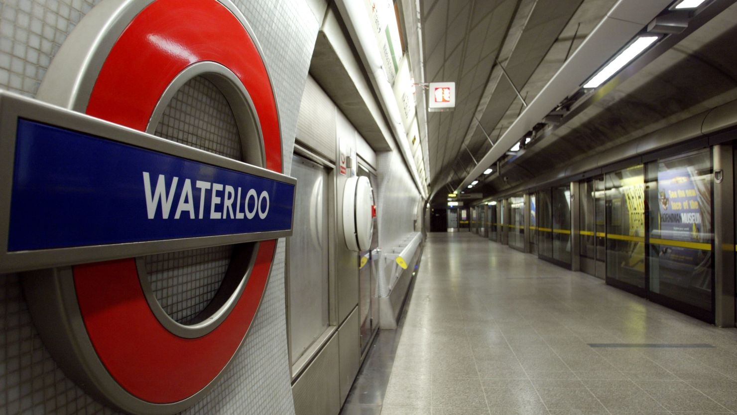 Waterloo Station in London, to which the three men were traveling.
