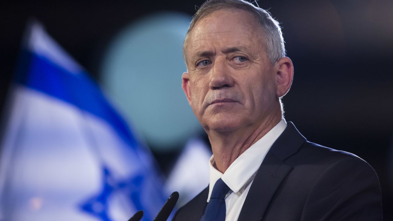 Benny Gantz -- who may become the main challenger to Netanyahu -- has tried hard to position himself as a centrist but his language is hardly leftist.