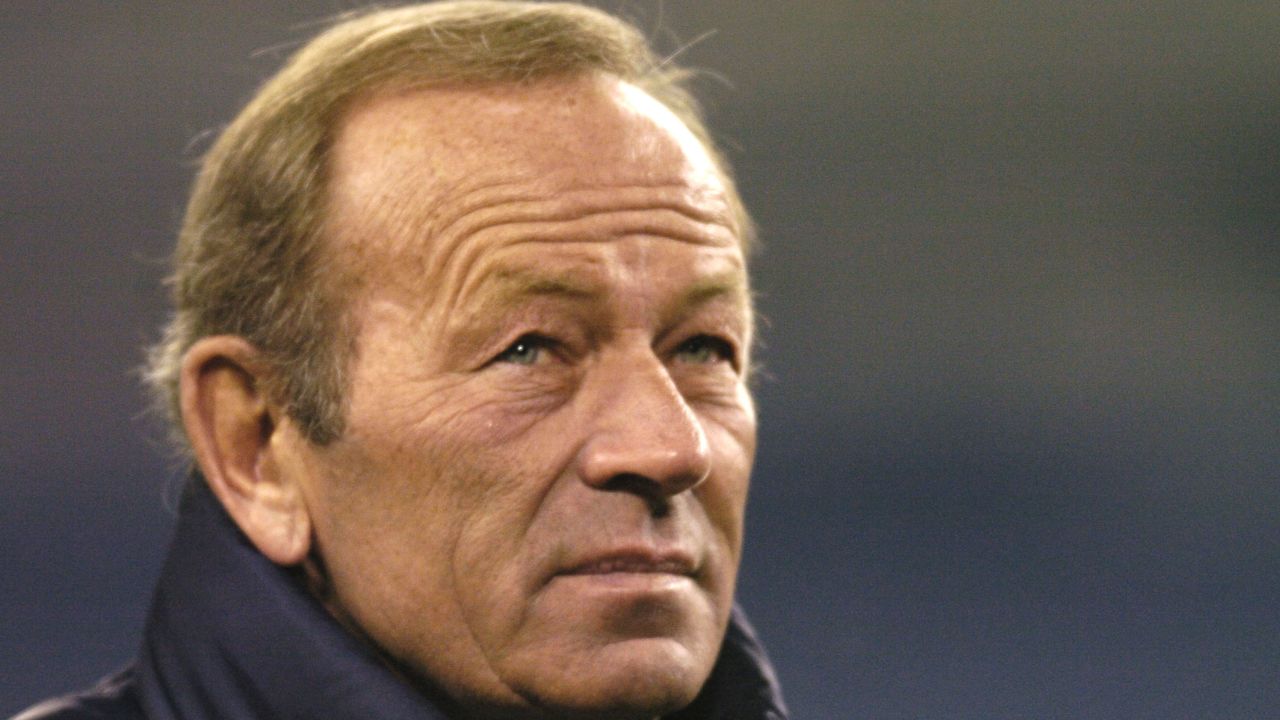 Denver Broncos owner Pat Bowlen watches warm-ups during a game in 2004.