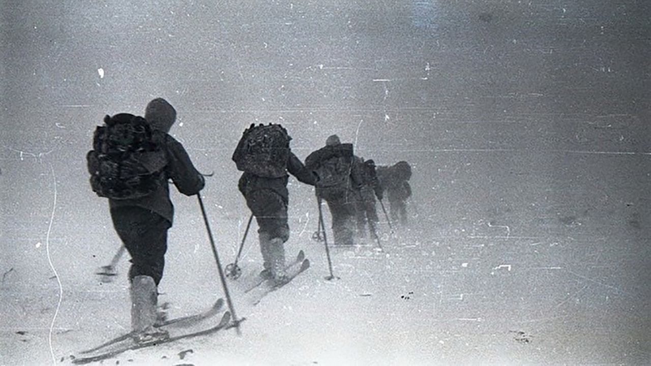 Some members of the Dyatlov group during the expedition.