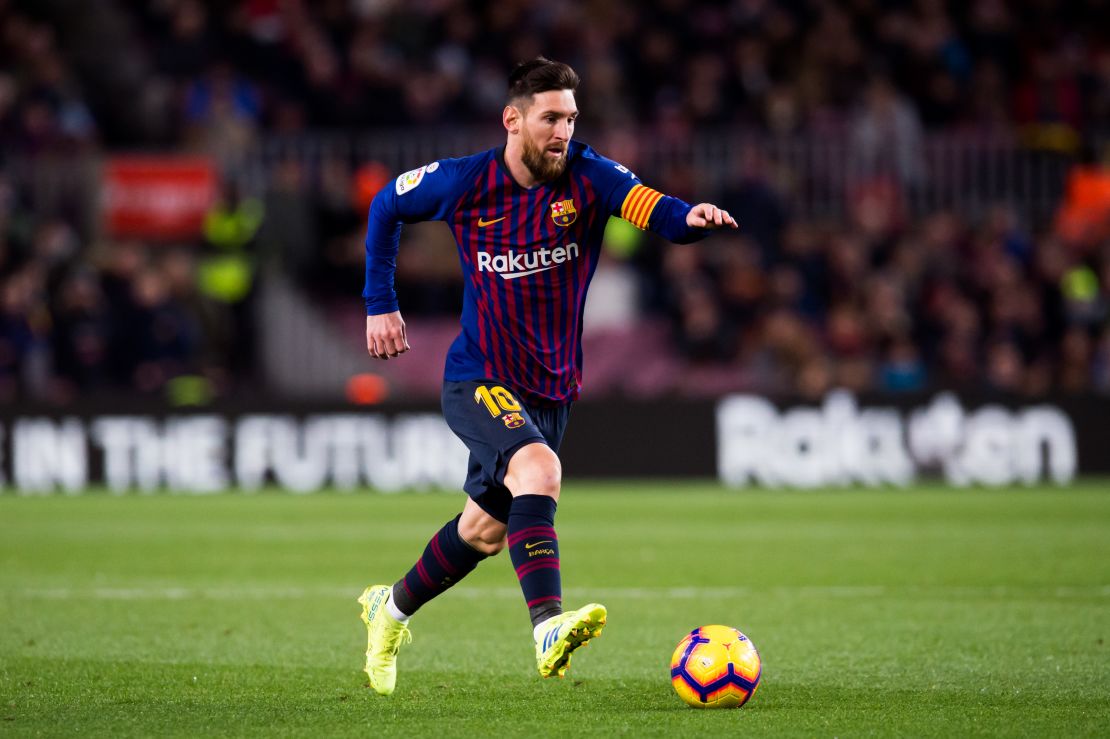 Barcelona are likely to be without the injured Lionel Messi for the first leg.