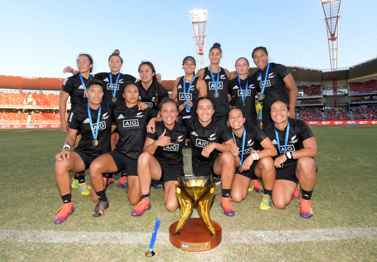 That added to the Black Ferns' victory to see New Zealand complete the double in Australia. 