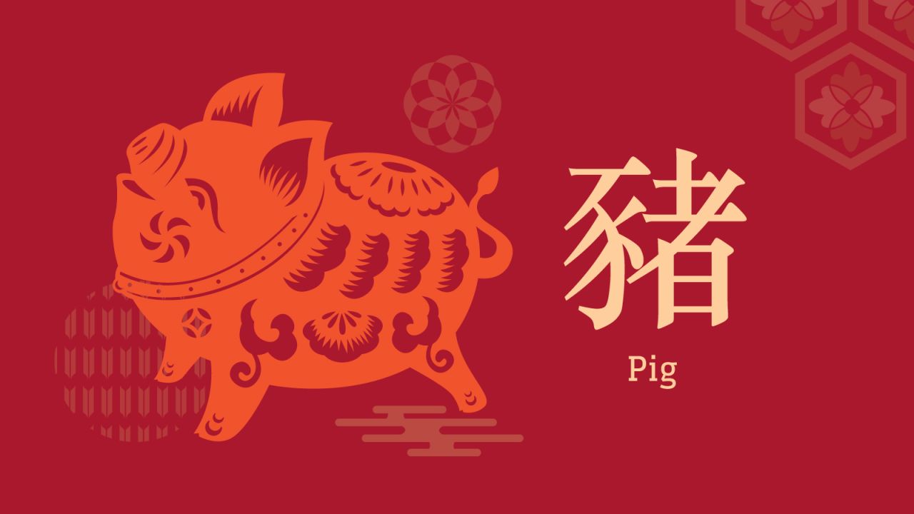 <strong>Pig: </strong>And finally, the Pig. If you were born under this sign it's your "Ben Ming Nian" -- your own zodiac year. But in Chinese astrology, Ben Ming Nian also means it's the year to offend Tai Sui, so surprisingly it can be a shaky time. But not to worry. You can rake in positive energy by traveling more and attending celebrations, says Chow. 