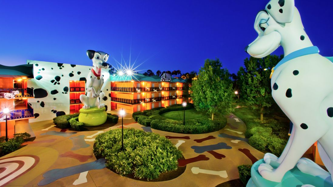 <strong>And now, the value category.</strong><br /><br /><strong>#3, All-Star Movies Resort:</strong> This bundle of three resort hotels, All-Star Movies, All-Star Music and All-Star Sports, is the most affordable of Disney's on-site offerings. 