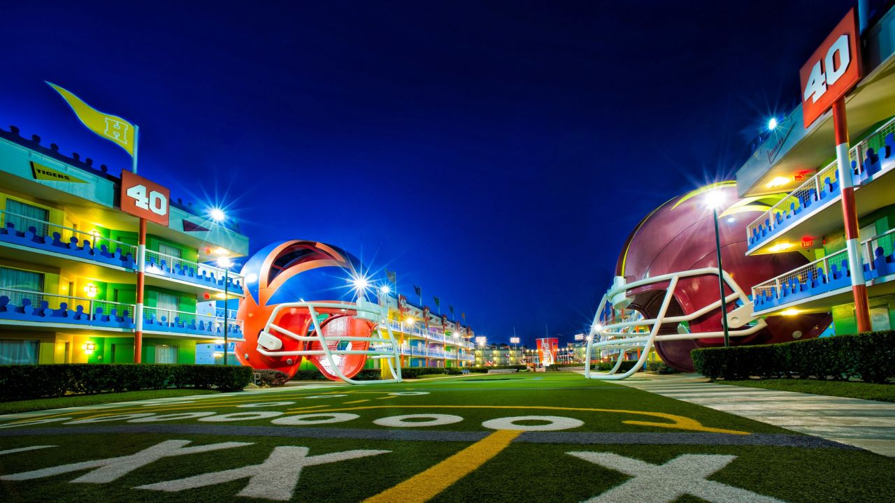 Take your love of pop culture beyond the park at the three All-Star Resorts.